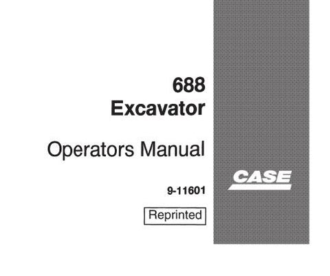 Discover the essential CASE 688 Excavator Operator’s Manual, designed to enhance your operational efficiency and safety. This comprehensive PDF file provides detailed instructions, specifications, and maintenance guidelines tailored specifically for the CASE 688 model, ensuring you have all the information you need at your fingertips.