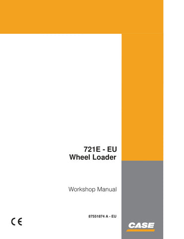 Unlock the full potential of your CASE 721E Wheel Loader with the comprehensive Workshop Manual (87551874A) in PDF format. This essential guide provides detailed insights into maintenance, troubleshooting, and repair procedures, ensuring your equipment operates at peak performance. With easy navigation and clear illustrations, you can quickly find the information you need to keep your loader running smoothly. Invest in this invaluable resource today and enhance the longevity and efficiency of your machinery