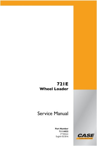  Enhance your maintenance capabilities with the CASE 721E Wheel Loader Service Manual (71114022) in PDF format. This comprehensive guide provides detailed insights into the operation, troubleshooting, and repair of your wheel loader, ensuring optimal performance and longevity. With easy navigation and clear illustrations, you can quickly access essential information to keep your equipment running smoothly. Invest in this invaluable resource today and empower your team with the knowledge to tackle any servic