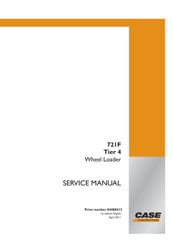 Unlock the full potential of your CASE 721F Tier 4 Wheel Loader with the comprehensive Service Manual (Part Number: 84488413) available in PDF format. This essential guide provides detailed insights into maintenance, troubleshooting, and repair procedures, ensuring your equipment operates at peak performance. With easy navigation and clear illustrations, you can quickly find the information you need to keep your loader running smoothly and efficiently. Invest in this invaluable resource today and enhance 