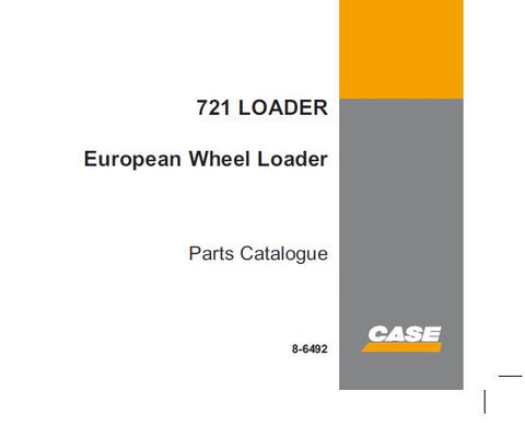Discover the ultimate resource for maintaining and repairing your CASE 721 European Wheel Loader with our comprehensive Parts Catalog Manual in PDF format. This meticulously organized manual provides detailed diagrams and part numbers, ensuring you can easily identify and order the components you need to keep your equipment running smoothly.