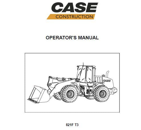 Discover the essential CASE 821F T3 Wheel Loader Operator’s Manual, available in a convenient PDF format. This comprehensive guide is designed to enhance your operational efficiency and ensure the safe use of your equipment. With detailed instructions and specifications, you can maximize the performance of your wheel loader.