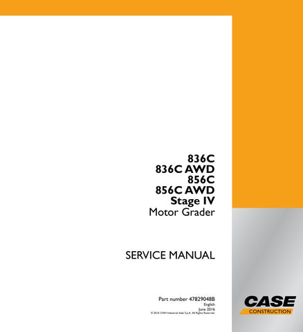  Enhance your maintenance capabilities with the CASE 836C, 836C AWD, 856C, and 856C AWD Stage IV Service Manual (PDF File 47829048B). This comprehensive guide provides detailed instructions and diagrams, ensuring you can efficiently service and troubleshoot your equipment. With easy navigation and clear illustrations, this manual is an essential resource for both professionals and DIY enthusiasts, helping you keep your machinery running smoothly and effectively. Invest in this invaluable tool to maximize