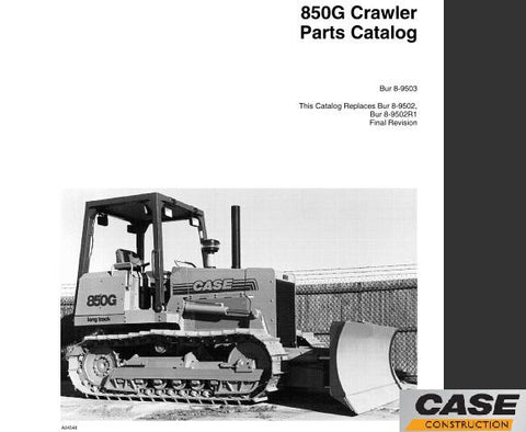Discover the ultimate resource for your CASE 850G Crawler with our comprehensive Parts Catalog Manual in PDF format. This essential guide provides detailed diagrams and part numbers, ensuring you have everything you need for efficient maintenance and repairs.