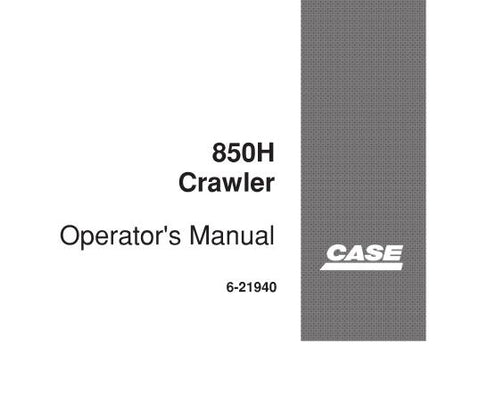 Discover the essential CASE 850H Crawler Operator’s Manual, available in a convenient PDF format. This comprehensive guide is designed to enhance your understanding and operation of the CASE 850H Crawler, ensuring you get the most out of your equipment.