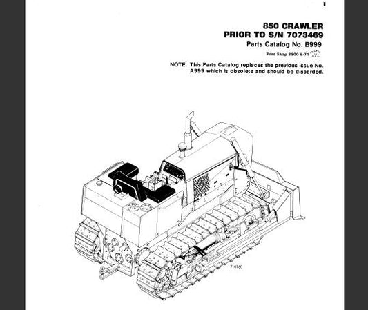 Discover the ultimate resource for your CASE 850 Crawler with our comprehensive Parts Catalog Manual in PDF format. This essential guide provides detailed diagrams and part numbers, ensuring you can easily identify and order the components you need for maintenance and repairs.