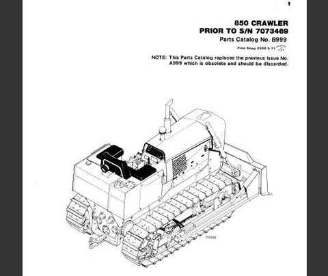 Discover the ultimate resource for your CASE 850 Crawler with our comprehensive Parts Catalog Manual in PDF format. This essential guide provides detailed diagrams and part numbers, ensuring you can easily identify and order the components you need for maintenance and repairs.