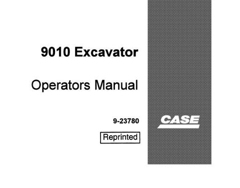 UNLOCK THE FULL POTENTIAL OF YOUR CASE 9010 EXCAVATOR WITH OUR COMPREHENSIVE OPERATORS MANUAL IN PDF FORMAT.