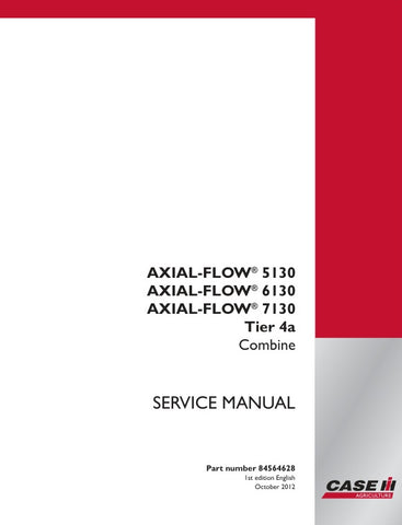  Enhance your maintenance routine with the CASE AXIAL-FLOW 5130, 6130, 7130 (TIER 4A) Combine Service Manual (PDF File - 84564628). This comprehensive guide provides detailed insights and step-by-step instructions to ensure your combine operates at peak performance. With easy navigation and clear illustrations, you can quickly troubleshoot issues and perform essential repairs, saving you time and money. Invest in this essential resource to keep your equipment running smoothly and efficiently all season long