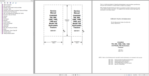 Discover the ultimate resource for maintaining your CASE CHASSIS 766, 966, 1066, 1466, and 1468 Model