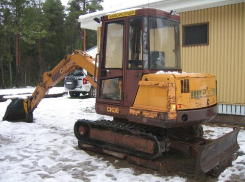 UNLOCK THE FULL POTENTIAL OF YOUR CASE CK36 AND CK50 EXCAVATORS WITH OUR COMPREHENSIVE SERVICE REPAIR MANUAL, AVAILABLE FOR INSTANT PDF DOWNLOAD. 