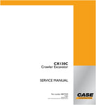 Unlock the full potential of your CASE CX130C Crawler Excavator with the comprehensive Service Manual (48077559) in PDF format. This essential guide provides detailed instructions, schematics, and troubleshooting tips to ensure optimal performance and maintenance of your equipment. With easy navigation and clear illustrations, you can quickly find the information you need to keep your excavator running smoothly and efficiently. Invest in this invaluable resource today and enhance the longevity and reliabili