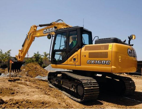UNLOCK THE FULL POTENTIAL OF YOUR CASE CX160C CRAWLER EXCAVATOR WITH OUR COMPREHENSIVE SERVICE REPAIR MANUAL, AVAILABLE FOR INSTANT PDF DOWNLOAD. 