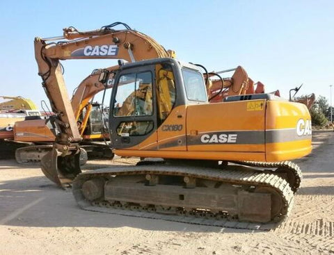 UNLOCK THE FULL POTENTIAL OF YOUR CASE CX180 CRAWLER EXCAVATOR WITH OUR COMPREHENSIVE SERVICE REPAIR MANUAL IN PDF FORMAT.