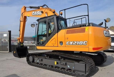 UNLOCK THE FULL POTENTIAL OF YOUR CASE CX210C CRAWLER EXCAVATOR WITH OUR COMPREHENSIVE SERVICE REPAIR MANUAL IN PDF FORMAT.