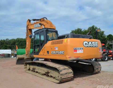 UNLOCK THE FULL POTENTIAL OF YOUR CASE CX250C CRAWLER EXCAVATOR WITH OUR COMPREHENSIVE SERVICE REPAIR MANUAL IN PDF FORMAT. 