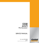 Unlock the full potential of your CASE CX26B and CX30B Series 2 Mini Excavators with the comprehensive Service Manual (Part Number: 84563194B) in PDF format. This essential guide provides detailed maintenance procedures, troubleshooting tips, and technical specifications to ensure your equipment operates at peak performance. With easy navigation and clear illustrations, this manual is an invaluable resource for both seasoned professionals and DIY enthusiasts, helping you save time and reduce repair costs. 