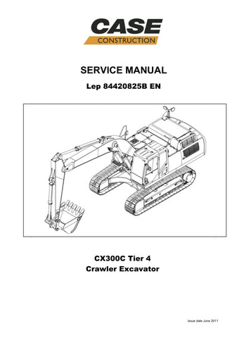 Enhance your maintenance capabilities with the CASE CX300C (Tier 4) Crawler Excavator Service Manual (Part No. 84420825B). This comprehensive PDF file is designed to provide you with detailed insights into the operation, troubleshooting, and repair of your excavator, ensuring optimal performance and longevity. With clear illustrations and step-by-step instructions, this manual is an essential resource for both seasoned professionals and DIY enthusiasts looking to keep their equipment in top condition. Inves