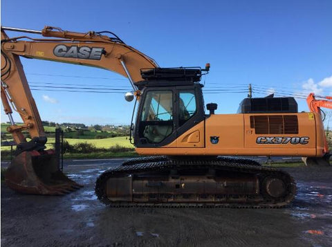 UNLOCK THE FULL POTENTIAL OF YOUR CASE CX350C AND CX370C CRAWLER EXCAVATORS WITH OUR COMPREHENSIVE SERVICE REPAIR MANUAL IN PDF FORMAT. 