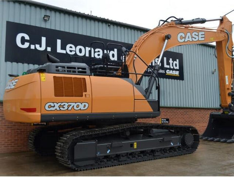 UNLOCK THE FULL POTENTIAL OF YOUR CASE CX350D AND CX370D CRAWLER EXCAVATORS WITH OUR COMPREHENSIVE SERVICE REPAIR MANUAL IN PDF FORMAT.