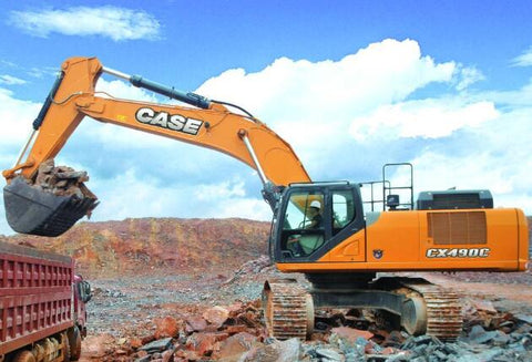 UNLOCK THE FULL POTENTIAL OF YOUR CASE CX490C CRAWLER EXCAVATOR WITH OUR COMPREHENSIVE SERVICE REPAIR MANUAL IN PDF FORMAT.