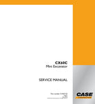  Unlock the full potential of your CASE CX60C Mini Excavator with the comprehensive Service Manual (51452123) in PDF format. This essential guide provides detailed instructions, schematics, and troubleshooting tips to ensure your machine operates at peak performance. Whether you're a seasoned technician or a DIY enthusiast, this manual is designed to help you maintain and repair your excavator efficiently, saving you time and money. Don't miss out on the opportunity to enhance your equipment's longevity and