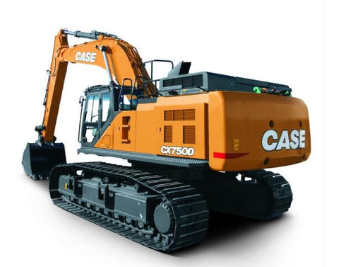 UNLOCK THE FULL POTENTIAL OF YOUR CASE CX750D CRAWLER EXCAVATOR WITH OUR COMPREHENSIVE SERVICE REPAIR MANUAL IN PDF FORMAT. 