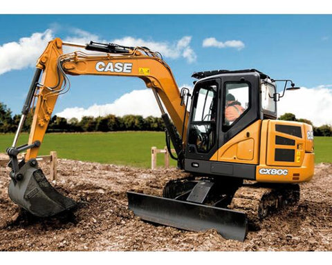 UNLOCK THE FULL POTENTIAL OF YOUR CASE CX80C TIER 3 CRAWLER EXCAVATOR WITH OUR COMPREHENSIVE SERVICE REPAIR MANUAL IN PDF FORMAT.