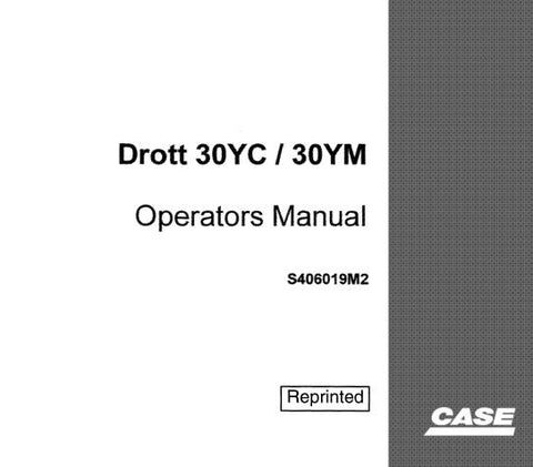 Discover the essential CASE DROTT 30YC / 30YM Yumbo Track Excavator Operator’s Manual, now available in a convenient PDF format. This comprehensive guide is designed to enhance your operational efficiency and ensure the safe handling of your excavator.