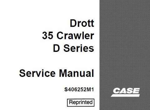 UNLOCK THE FULL POTENTIAL OF YOUR CASE DROTT 35 CRAWLER D SERIES WITH OUR COMPREHENSIVE SERVICE REPAIR MANUAL, AVAILABLE FOR INSTANT PDF DOWNLOAD.