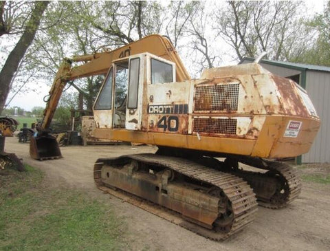 UNLOCK THE FULL POTENTIAL OF YOUR CASE DROTT 40 CRUZ-AIR SERIES “B” WHEEL EXCAVATOR WITH OUR COMPREHENSIVE SERVICE REPAIR MANUAL, AVAILABLE FOR INSTANT PDF DOWNLOAD.
