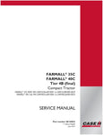  Unlock the full potential of your CASE Farmall 35C and 40C Tier 4B (Final) compact tractor with the comprehensive service manual (part number 48144023) in PDF format. This essential guide provides detailed maintenance procedures, troubleshooting tips, and specifications to ensure your tractor operates at peak performance. With easy navigation and clear illustrations, you'll have the knowledge to tackle repairs and upkeep with confidence, maximizing your investment and minimizing downtime. Don't miss out on