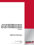  Unlock the full potential of your CASE FARMALL 95U, 105U, and 115U tractors with the comprehensive Efficient Power Service Manual (Part No. 84568025) in PDF format. This essential guide provides detailed insights into maintenance, troubleshooting, and operational efficiency, ensuring your equipment runs smoothly and effectively. With easy navigation and clear instructions, this manual is a must-have for any farmer or technician looking to maximize productivity and minimize downtime. Invest in your machiner