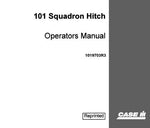 ENHANCE YOUR OPERATIONAL EFFICIENCY WITH THE CASE IH 101 SQUADRON HITCH OPERATOR’S MANUAL, NOW AVAILABLE AS A CONVENIENT PDF FILE. 