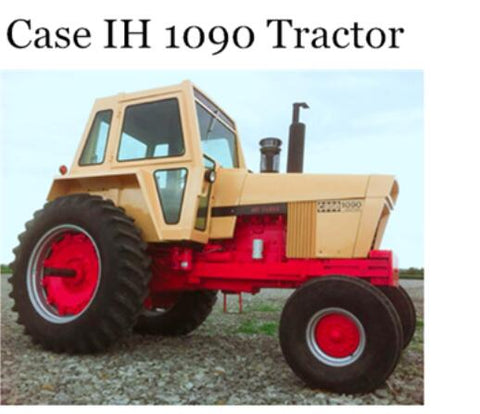 UNLOCK THE FULL POTENTIAL OF YOUR CASE IH 1090 TRACTOR WITH OUR COMPREHENSIVE OPERATOR’S MANUAL IN PDF FORMAT.