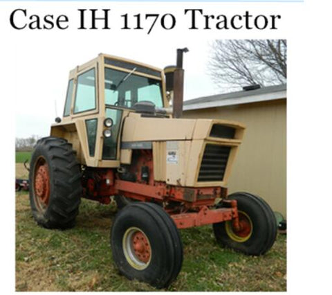 UNLOCK THE FULL POTENTIAL OF YOUR CASE IH 1170 TRACTOR WITH OUR COMPREHENSIVE OPERATOR’S MANUAL IN PDF FORMAT.