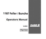 ENHANCE YOUR OPERATIONAL EFFICIENCY WITH THE CASE IH 1187 FELLER, BUNCHER OPERATOR’S MANUAL IN PDF FORMAT.