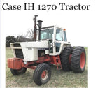 ENHANCE YOUR FARMING EFFICIENCY WITH THE CASE IH 1270 TRACTOR OPERATOR’S MANUAL, SPECIFICALLY DESIGNED FOR MODELS STARTING WITH SN 8770001.