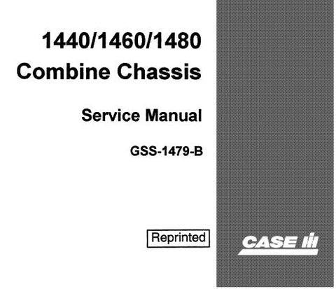 ENHANCE YOUR MAINTENANCE CAPABILITIES WITH THE CASE IH 1440, 1460, 1480 COMBINE CHASSIS SERVICE REPAIR MANUAL IN PDF FORMAT. 