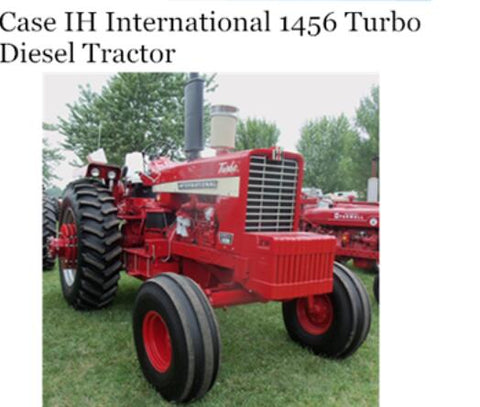 UNLOCK THE FULL POTENTIAL OF YOUR CASE IH 1456 TURBO DIESEL TRACTOR WITH OUR COMPREHENSIVE OPERATOR’S MANUAL IN PDF FORMAT. 