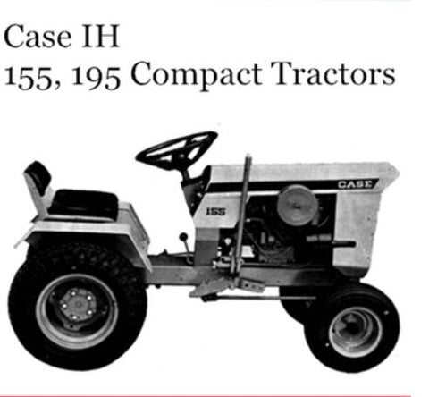 UNLOCK THE FULL POTENTIAL OF YOUR CASE IH 155 AND 195 COMPACT TRACTORS WITH OUR COMPREHENSIVE OPERATOR’S MANUAL IN PDF FORMAT. 