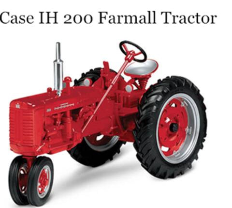 UNLOCK THE FULL POTENTIAL OF YOUR CASE IH 200 FARMALL TRACTOR WITH OUR COMPREHENSIVE OPERATOR’S MANUAL IN PDF FORMAT.