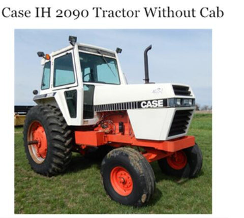 ENHANCE YOUR FARMING EFFICIENCY WITH THE CASE IH 2090 TRACTOR WITHOUT CAB, A ROBUST MACHINE DESIGNED FOR OPTIMAL PERFORMANCE IN VARIOUS AGRICULTURAL TASKS. 