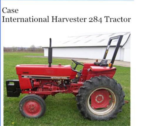 ENHANCE YOUR FARMING EFFICIENCY WITH THE CASE IH 284 TRACTOR OPERATOR’S MANUAL, NOW AVAILABLE AS A CONVENIENT PDF FILE.