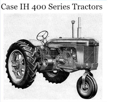 ENHANCE YOUR FARMING EFFICIENCY WITH THE CASE IH 400 SERIES TRACTORS OPERATOR’S MANUAL, NOW AVAILABLE AS A CONVENIENT PDF FILE.