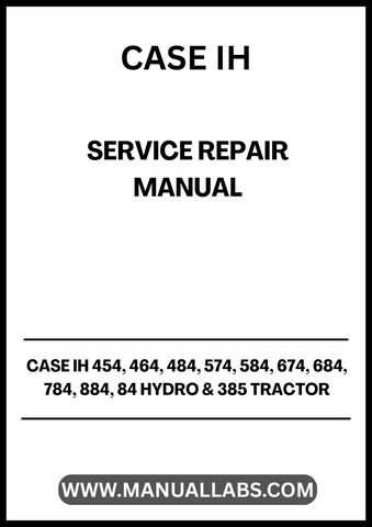 UNLOCK THE FULL POTENTIAL OF YOUR CASE IH TRACTOR WITH OUR COMPREHENSIVE SERVICE REPAIR MANUAL, AVAILABLE IN A CONVENIENT PDF FORMAT.