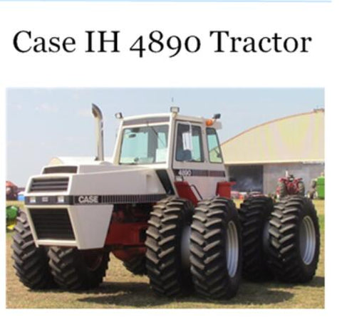 UNLOCK THE FULL POTENTIAL OF YOUR CASE IH 4890 TRACTOR WITH OUR COMPREHENSIVE OPERATOR’S MANUAL IN PDF FORMAT.