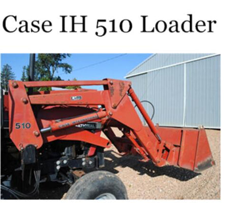 ENHANCE YOUR OPERATIONAL EFFICIENCY WITH THE CASE IH 510 LOADER OPERATOR’S MANUAL, AVAILABLE IN A CONVENIENT PDF FORMAT.