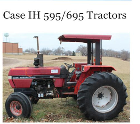 ENHANCE YOUR FARMING EFFICIENCY WITH THE CASE IH 595 AND 695 TRACTOR OPERATOR’S MANUAL, NOW AVAILABLE AS A CONVENIENT PDF FILE.