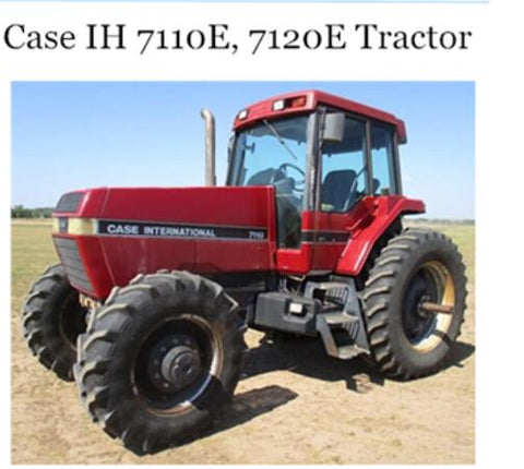 ENHANCE YOUR FARMING EFFICIENCY WITH THE CASE IH 7110E AND 7120E TRACTOR OPERATOR’S MANUAL, NOW AVAILABLE AS A CONVENIENT PDF FILE. 